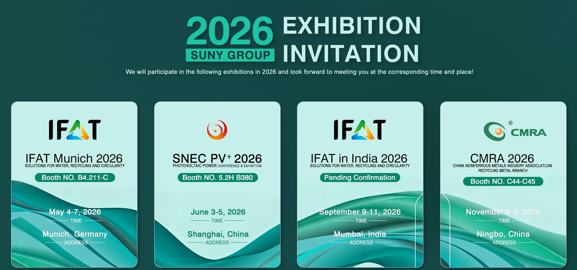 2026 exhibition-schedule