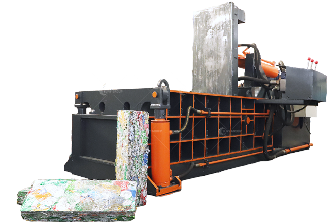 Horizontal Scrap Metal Baler Machine