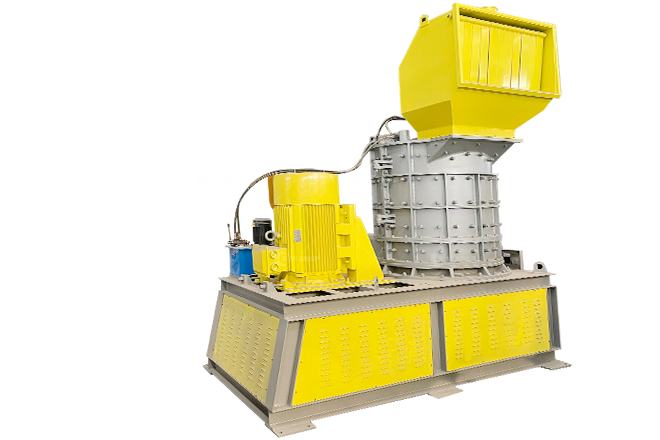 Vertical Metal Hammer Crusher