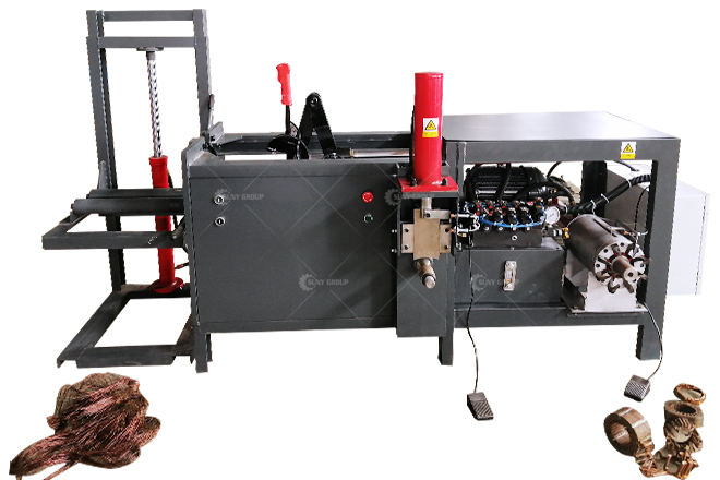 Waste Motor Dismantling Machine