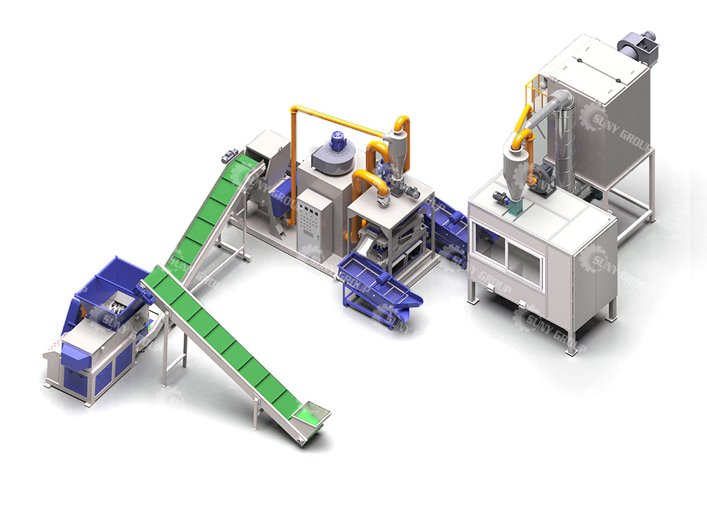 Waste Cable Wire Recycling Plant