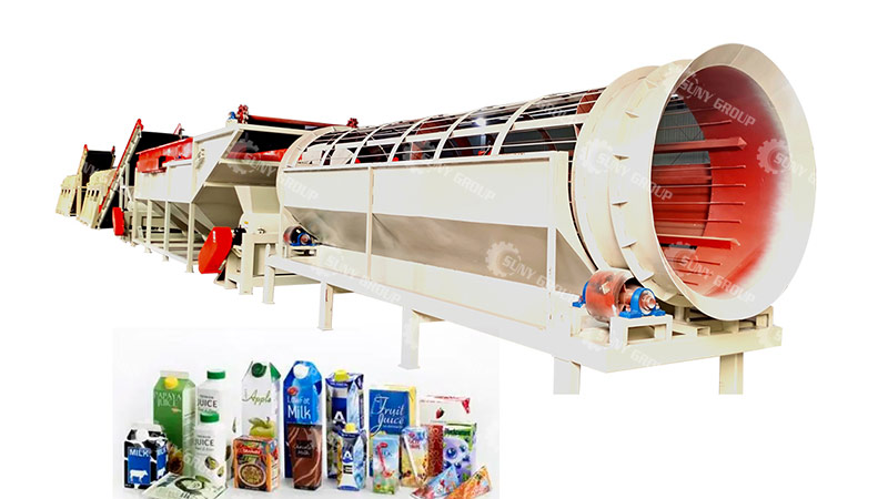Paper Plastic Recycling Plant