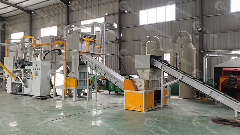 E Waste Recycling Plant