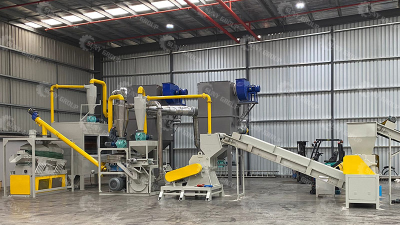 E Waste Recycling Plant