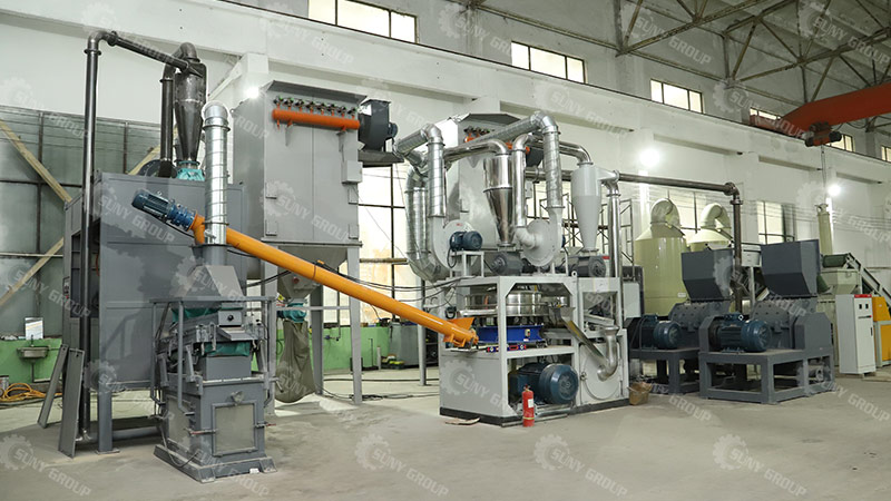 E Waste Recycling Plant