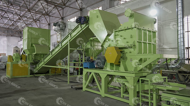 Refrigerator Recycling Plant