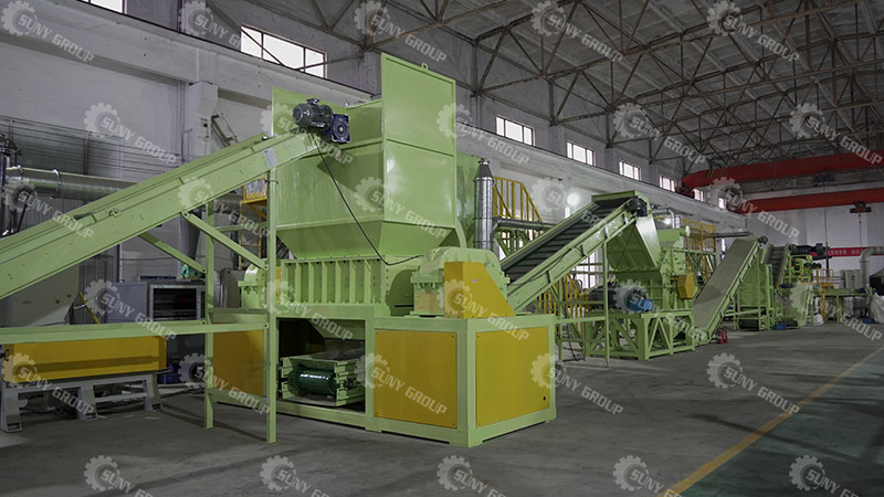 Refrigerator Recycling Plant
