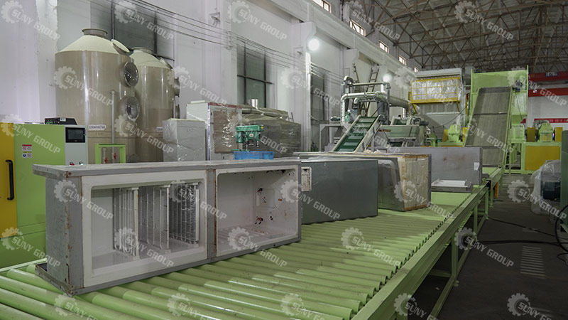 Refrigerator Recycling Plant