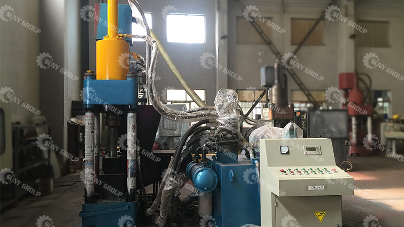 Vertical Metal Powder Briquetting Machine