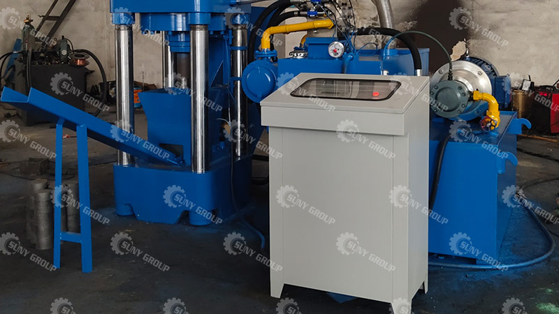 Vertical Metal Powder Briquetting Machine