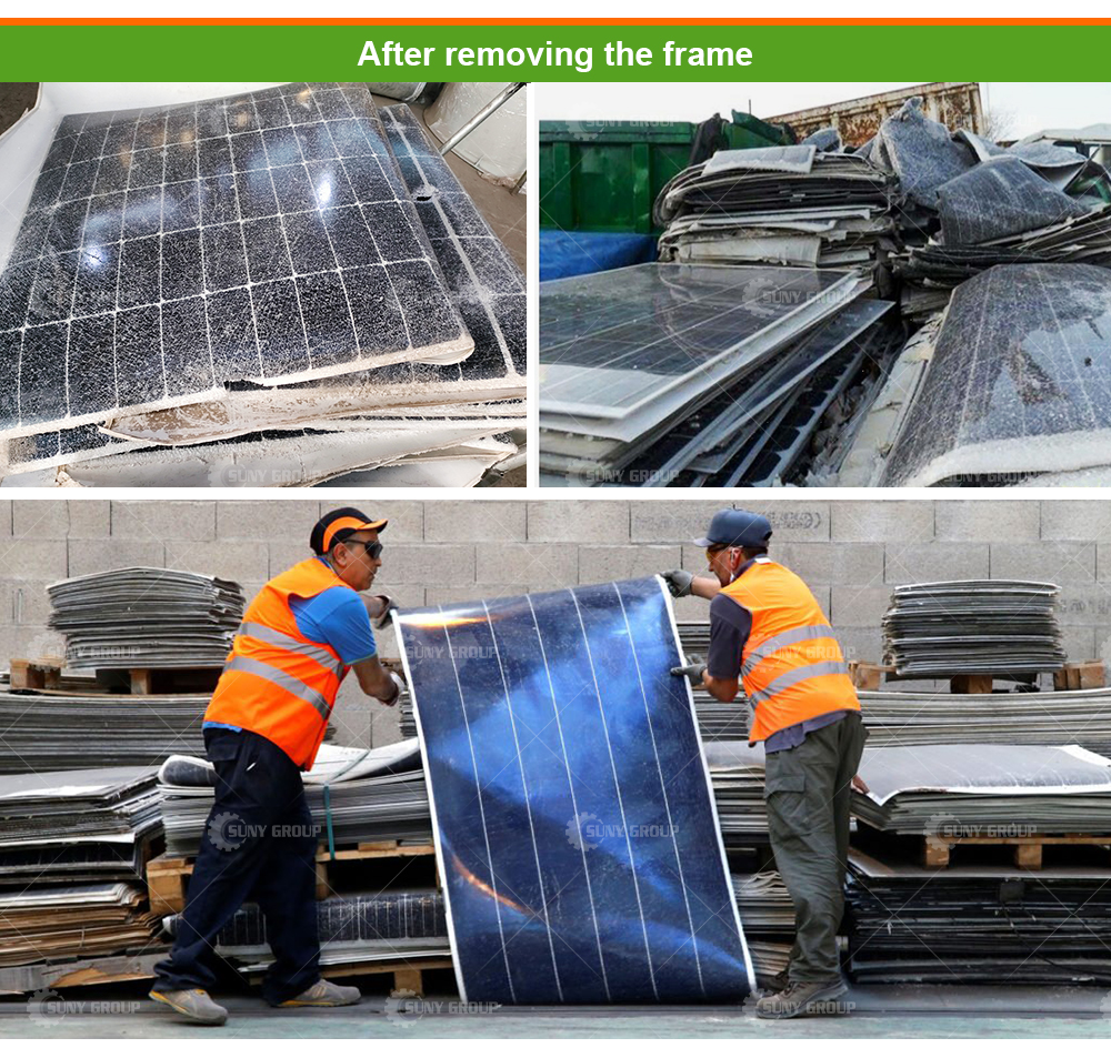 Frame Removing Machine after