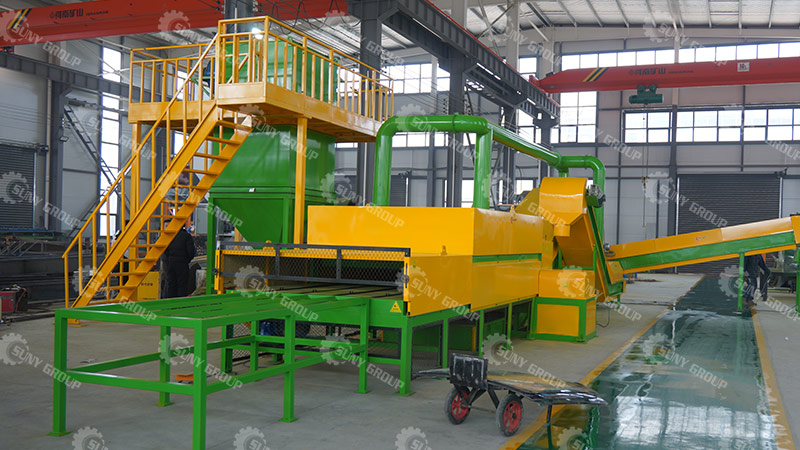 Car Windshield Recycling Machine