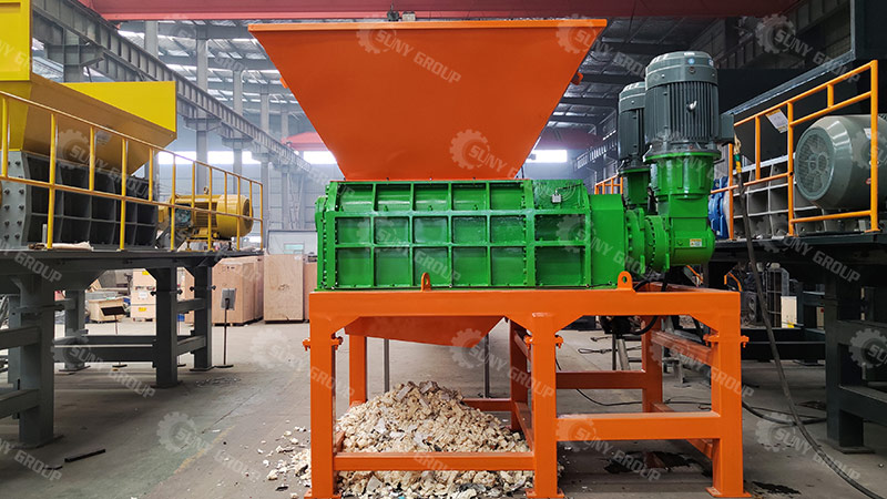 Four Shaft Shredder