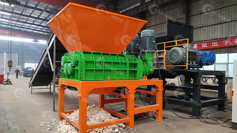 Four Shaft Shredder