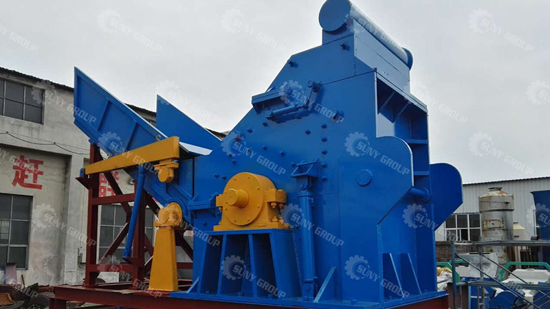 Horizontal Metal Hammer Crusher