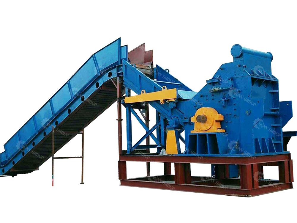 Horizontal Metal Hammer Crusher
