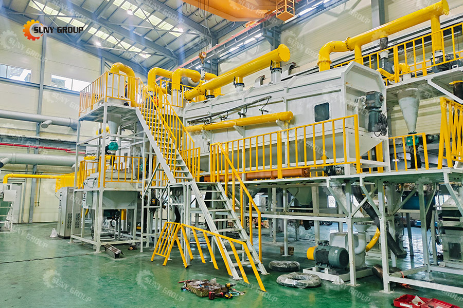 1000kg/h Lithium-Ion Battery Recycling Equipment for South Korea Customer