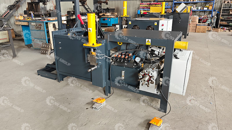 Waste Motor Dismantling Machine
