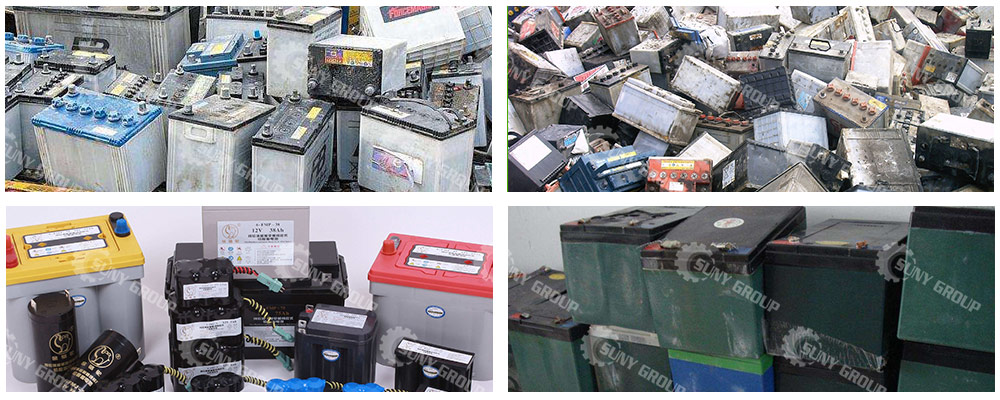 Lead Acid Battery Recycling Machine raw-material