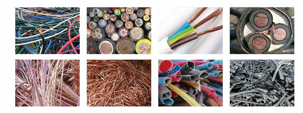 Scrap Cable Stripping Machine raw-material