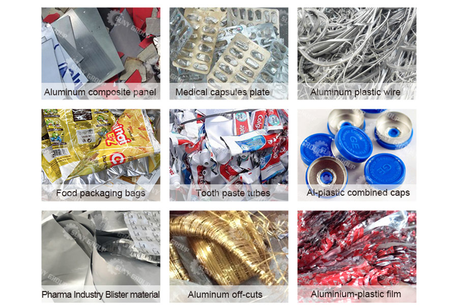 aluminum-plastic separator raw materials