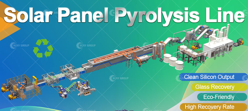 solar panel pyrolysis line