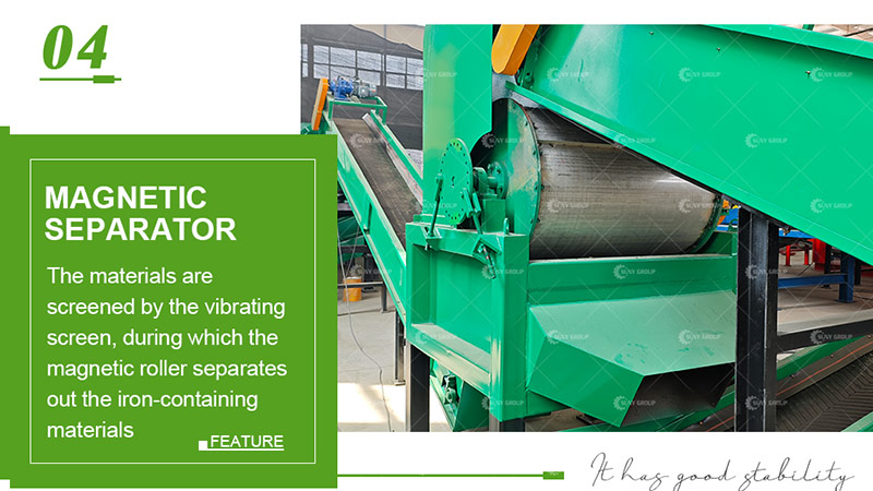 scrap metal crusher recycling machinery