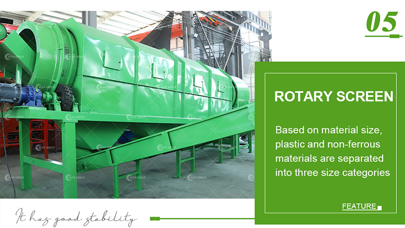 scrap metal crusher recycling machinery