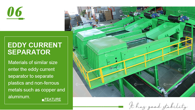 scrap metal crusher recycling machinery