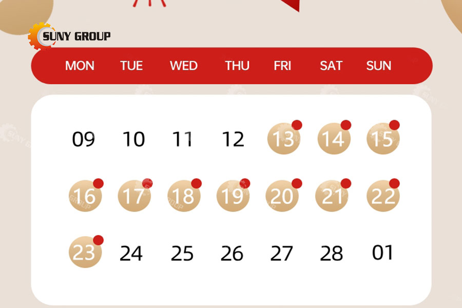 New Year Holiday Notice