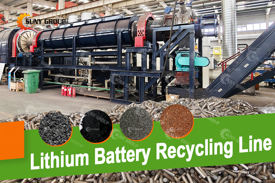 lithium-ion battery recycling equipment