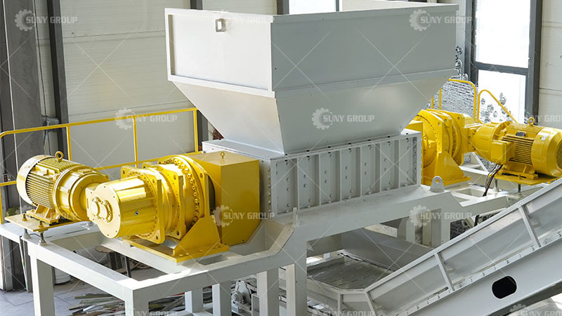 double shaft shredder