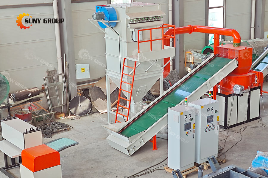 laminated glass recycling equipment