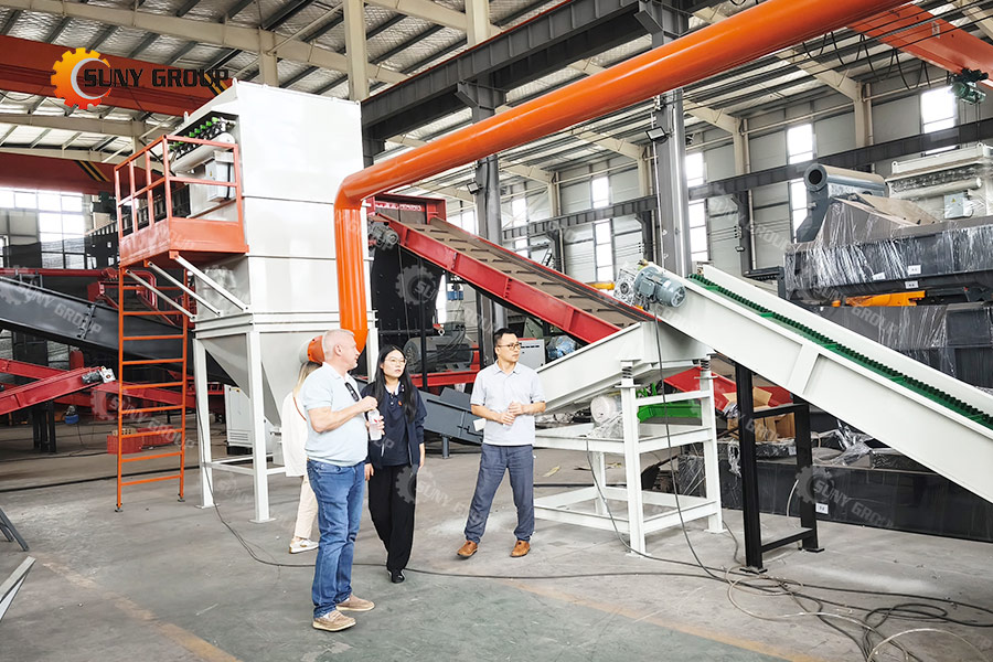 automated laminated glass recycling production line