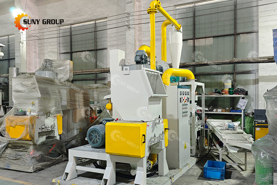 Waste wire recycling equipment