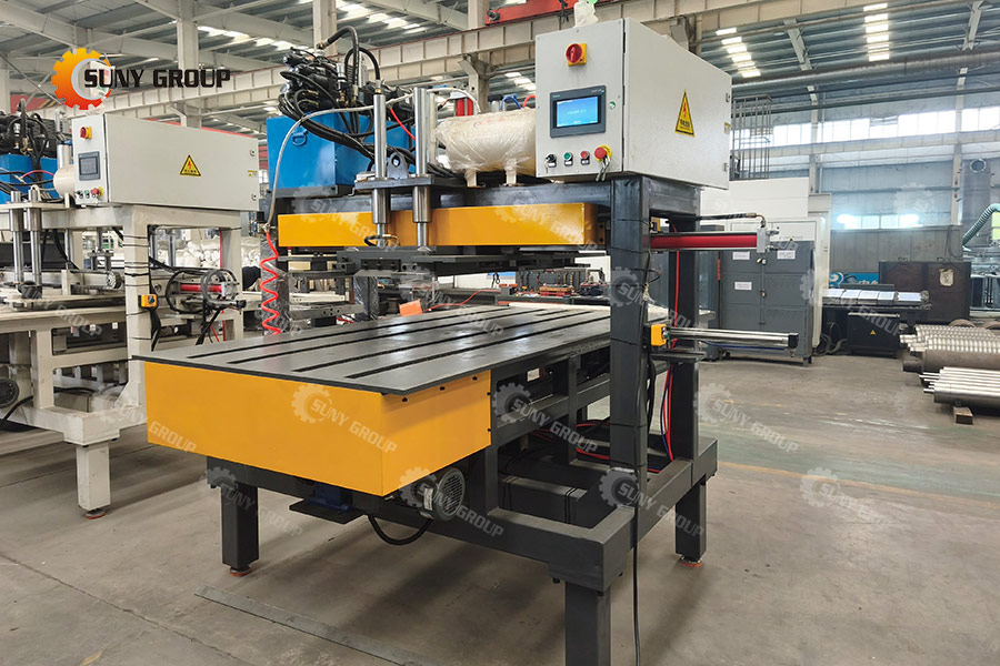 PV module frame machine
