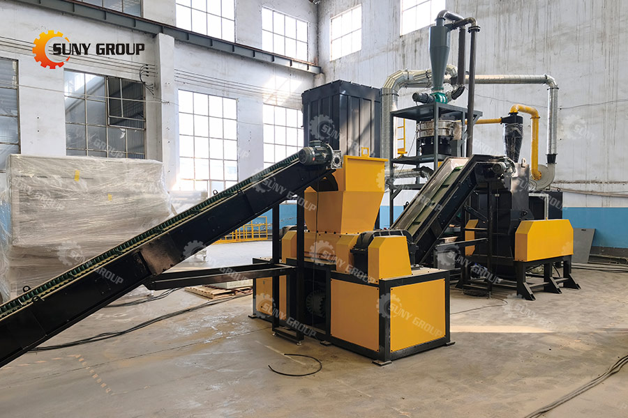e-waste recycling line