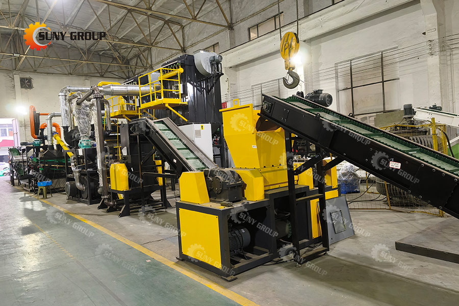 e-waste recycling equipment